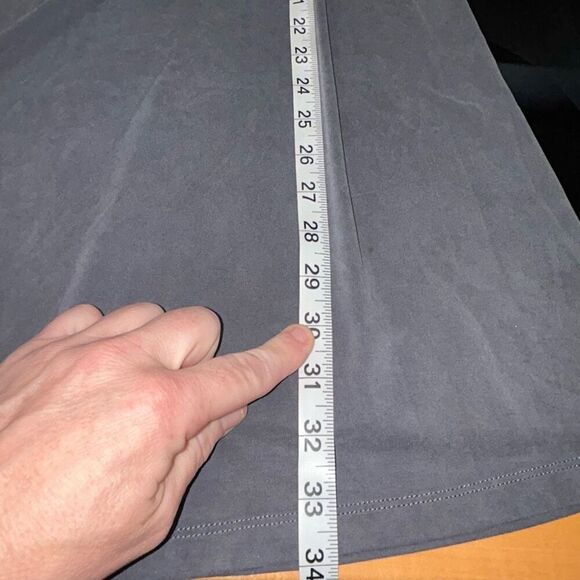 Madewell sand wash  gray sleeveless mock neck casual modal shift‎ dress size XS - Picture 8 of 10